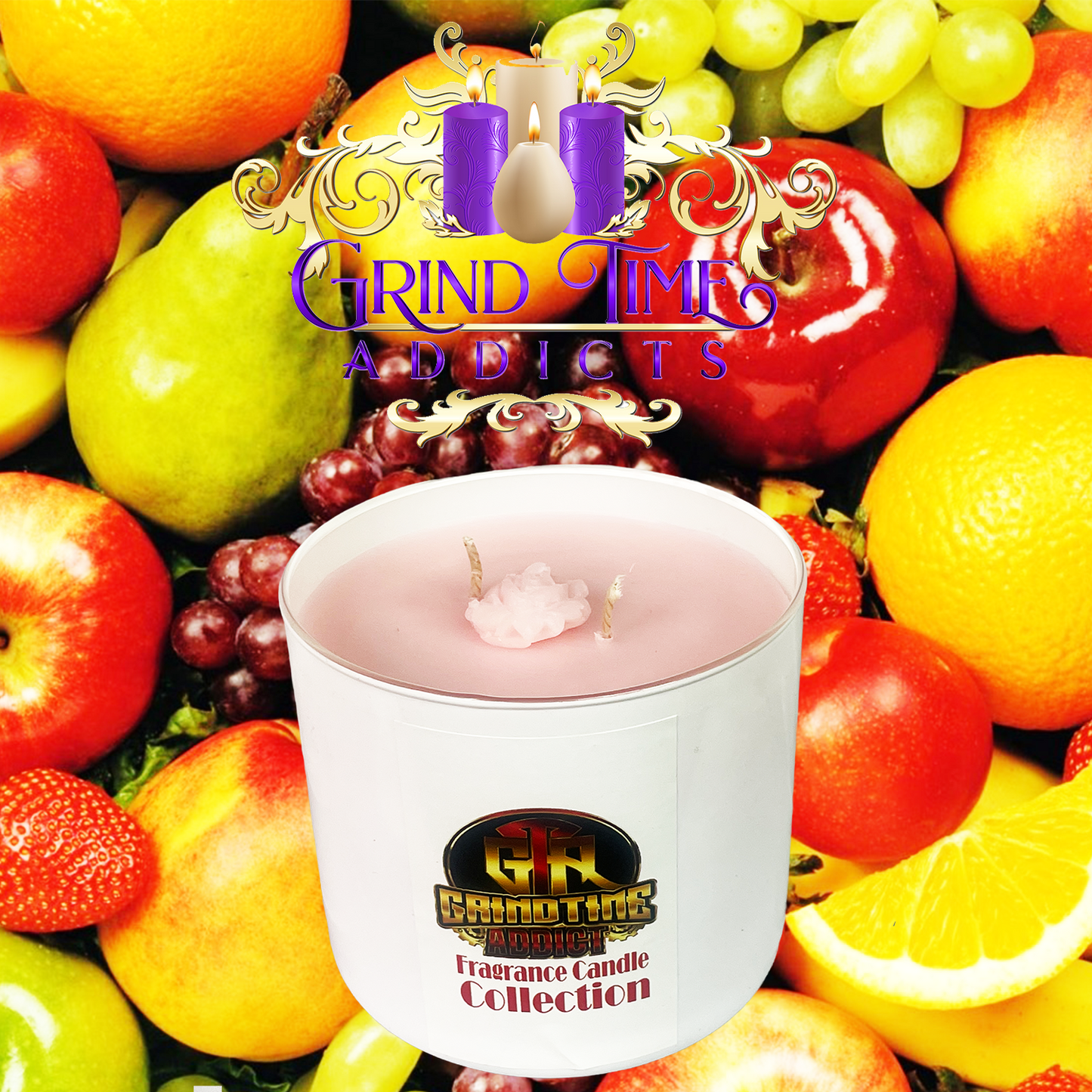 16-OZ White vessel variety scented candles